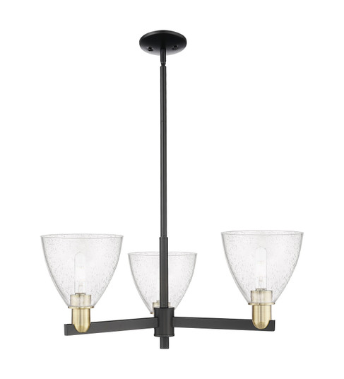 Arcadia Three Light Pendant in Black Antique Brass (405|7163CRBABGBD754)