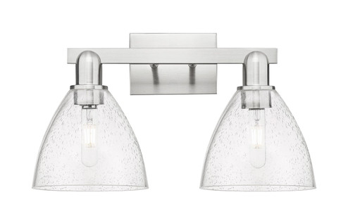 Arcadia Two Light Bath Vanity in Brushed Satin Nickel (405|7162WSNGBD754)