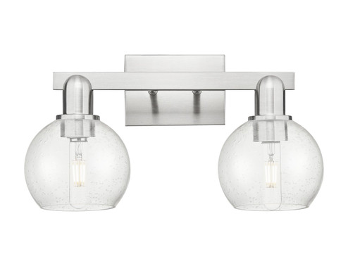 Arcadia Two Light Bath Vanity in Brushed Satin Nickel (405|7162WSNG1246)