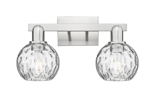 Arcadia Two Light Bath Vanity in Brushed Satin Nickel (405|7162WSNG12156)