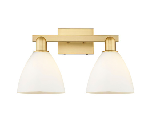 Arcadia Two Light Bath Vanity in Satin Gold (405|7162WSGGBD751)