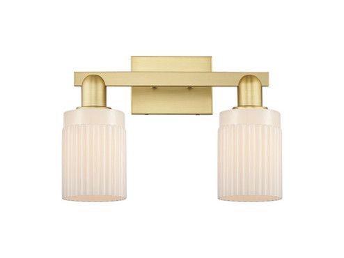 Arcadia Two Light Bath Vanity in Satin Gold (405|7162WSGG341)