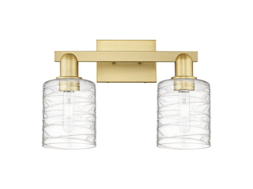Arcadia Two Light Bath Vanity in Satin Gold (405|7162WSGG1113)