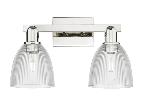 Arcadia Two Light Bath Vanity in Polished Nickel (405|7162WPNG382)