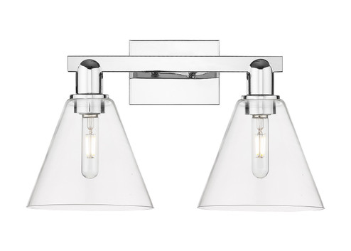 Arcadia Two Light Bath Vanity in Polished Chrome (405|7162WPCGBC82)