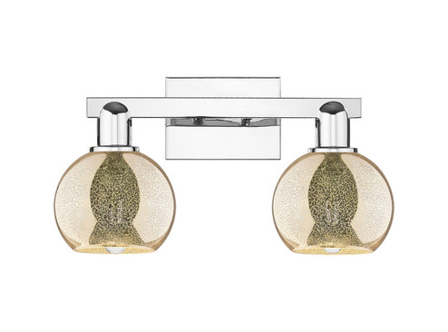 Arcadia Two Light Bath Vanity in Polished Chrome (405|7162WPCG1286)