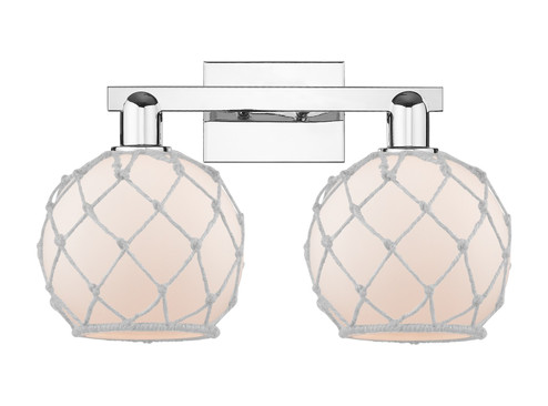 Arcadia Two Light Bath Vanity in Polished Chrome (405|7162WPCG1218RW)