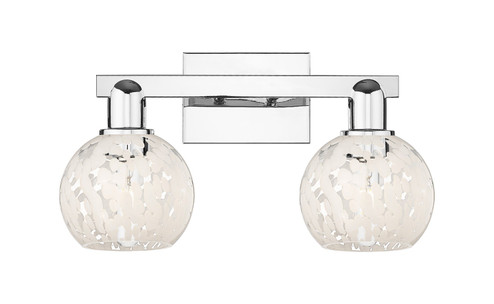 Arcadia Two Light Bath Vanity in Polished Chrome (405|7162WPCG12166WM)
