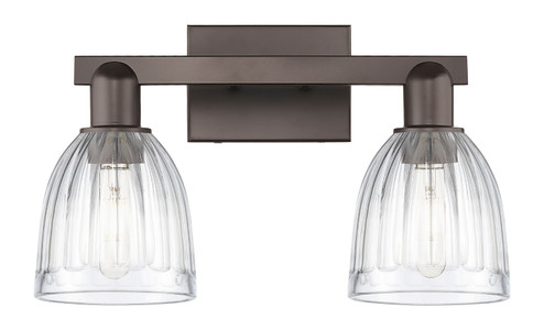 Arcadia Two Light Bath Vanity in Oil Rubbed Bronze (405|7162WOBG442)