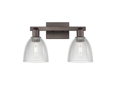 Arcadia Two Light Bath Vanity in Oil Rubbed Bronze (405|7162WOBG382)