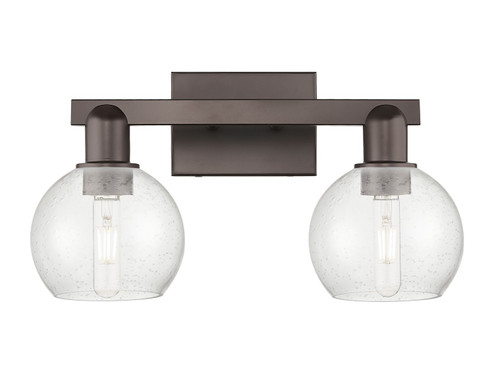 Arcadia Two Light Bath Vanity in Oil Rubbed Bronze (405|7162WOBG1246)