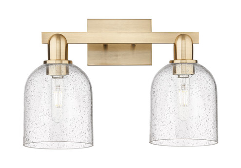 Arcadia Two Light Bath Vanity in Champagne Bronze (405|7162WCBG5586SDY)