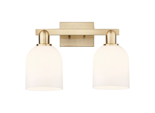 Arcadia Two Light Bath Vanity in Champagne Bronze (405|7162WCBG5586GWH)