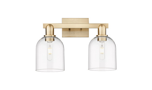 Arcadia Two Light Bath Vanity in Champagne Bronze (405|7162WCBG5586CL)