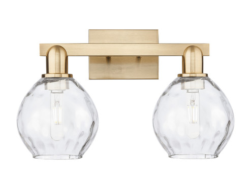 Arcadia Two Light Bath Vanity in Champagne Bronze (405|7162WCBG362)