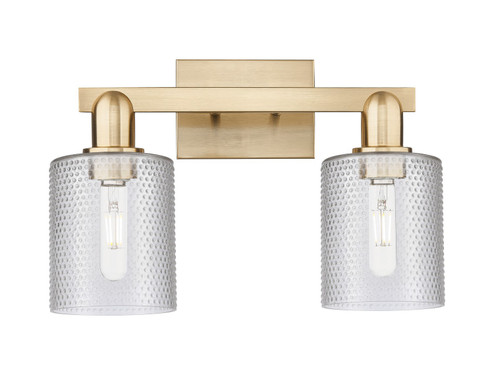 Arcadia Two Light Bath Vanity in Champagne Bronze (405|7162WCBG112)