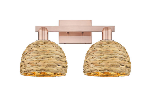 Arcadia Two Light Bath Vanity in Antique Copper (405|7162WACRBD8NAT)