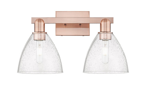 Arcadia Two Light Bath Vanity in Antique Copper (405|7162WACGBD754)