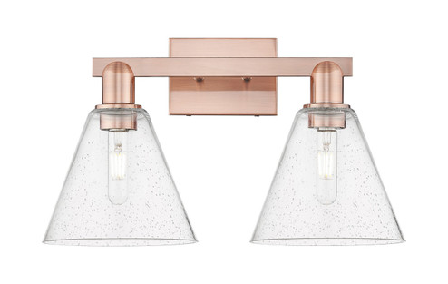 Arcadia Two Light Bath Vanity in Antique Copper (405|7162WACGBC84)