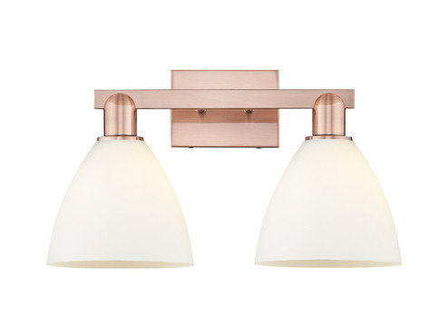 Arcadia Two Light Bath Vanity in Antique Copper (405|7162WACGBD751)