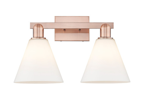 Arcadia Two Light Bath Vanity in Antique Copper (405|7162WACGBC81)