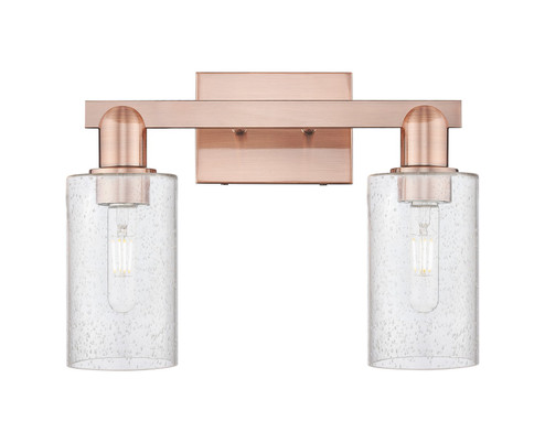 Arcadia Two Light Bath Vanity in Antique Copper (405|7162WACG804)