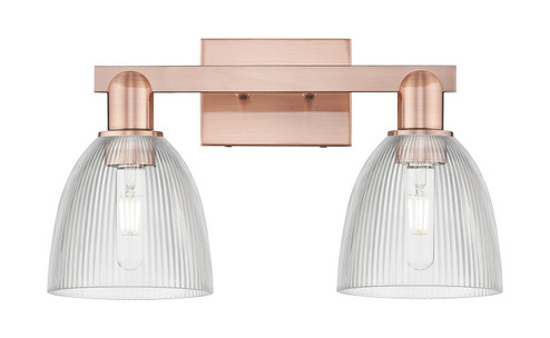 Arcadia Two Light Bath Vanity in Antique Copper (405|7162WACG382)