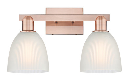 Arcadia Two Light Bath Vanity in Antique Copper (405|7162WACG381)