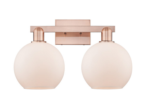 Arcadia Two Light Bath Vanity in Antique Copper (405|7162WACG1218)