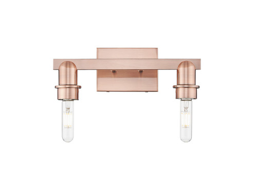 Arcadia Two Light Bath Vanity in Antique Brass (405|7162WAC)