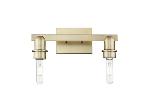 Arcadia Two Light Bath Vanity in Antique Brass (405|7162WAB)