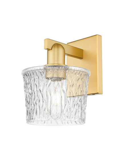 Arcadia One Light Wall Sconce in Satin Gold (405|7161WSGG402)