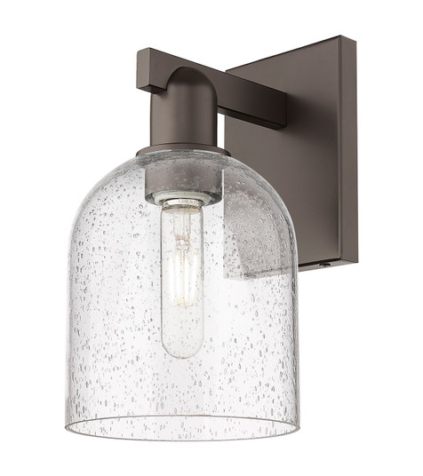 Arcadia One Light Wall Sconce in Oil Rubbed Bronze (405|7161WOBG5586SDY)