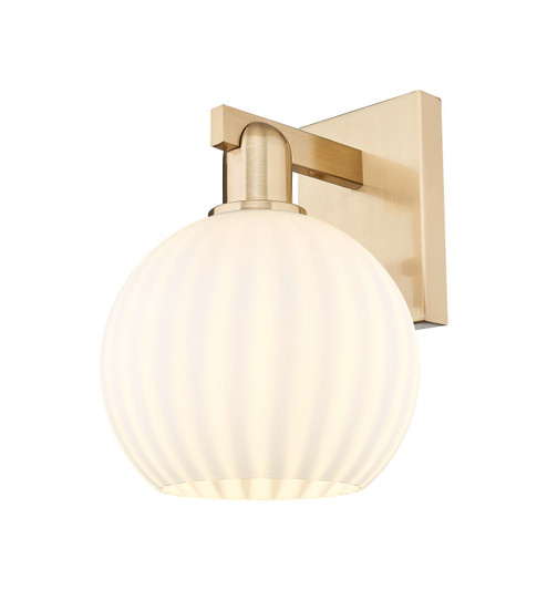 Arcadia One Light Wall Sconce in Champagne Bronze (405|7161WCBG12178WV)