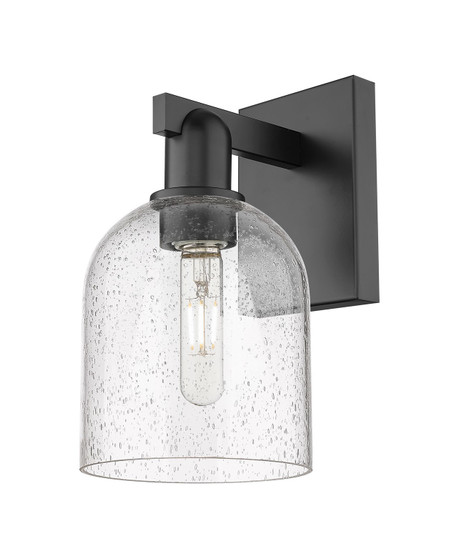 Arcadia One Light Wall Sconce in Matte Black (405|7161WBKG5586SDY)