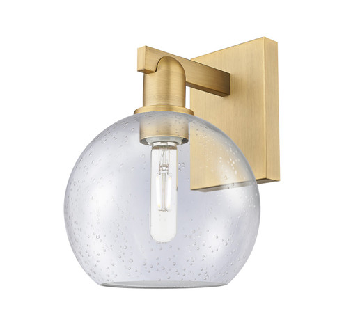 Arcadia One Light Wall Sconce in Brushed Brass (405|7161WBBG1248)