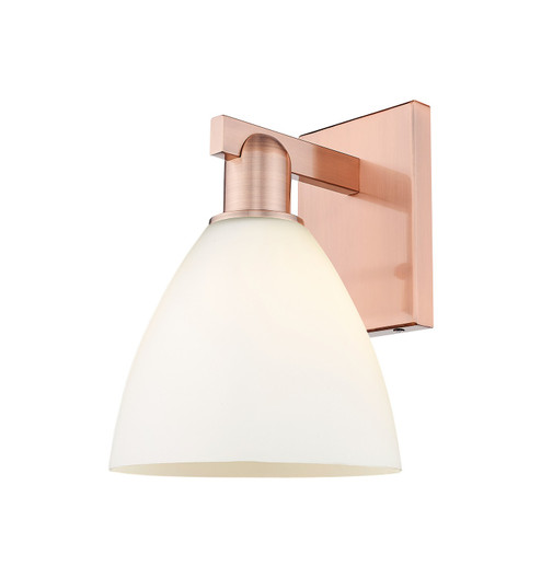 Arcadia One Light Wall Sconce in Antique Copper (405|7161WACGBD751)