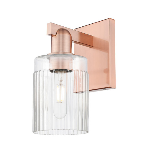 Arcadia One Light Wall Sconce in Antique Copper (405|7161WACG342)