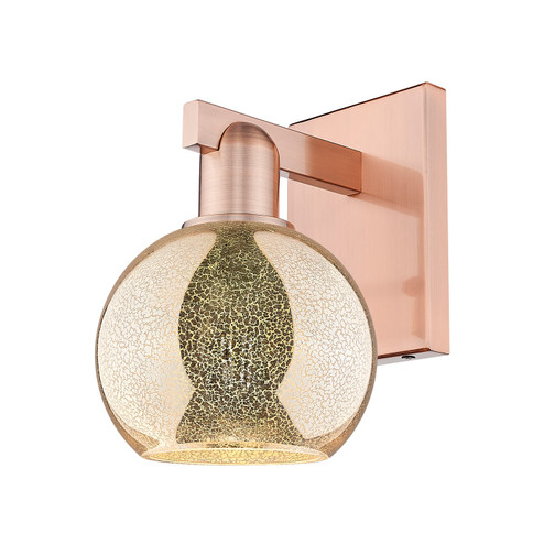 Arcadia One Light Wall Sconce in Antique Copper (405|7161WACG1286)