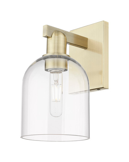 Arcadia One Light Wall Sconce in Antique Brass (405|7161WABG5586CL)