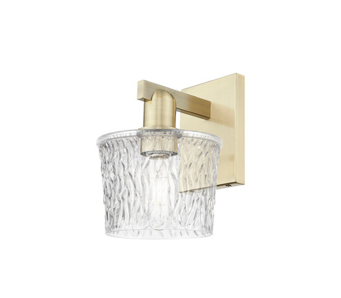 Arcadia One Light Wall Sconce in Antique Brass (405|7161WABG402)