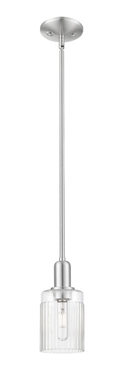 Arcadia One Light Mini Pendant in Brushed Satin Nickel (405|7161SSNG342)