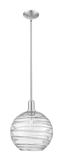 Arcadia One Light Mini Pendant in Brushed Satin Nickel (405|7161SSNG121312CL)