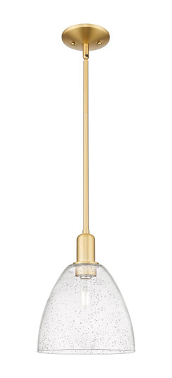 Arcadia One Light Mini Pendant in Satin Gold (405|7161SSGGBD94)