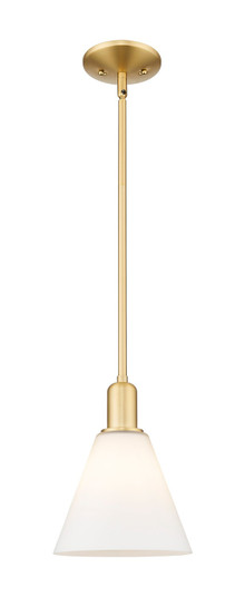 Arcadia One Light Mini Pendant in Satin Gold (405|7161SSGGBC81)