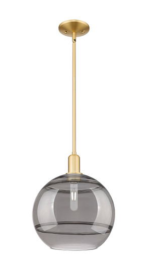 Arcadia One Light Mini Pendant in Satin Gold (405|7161SSGG55612SM)