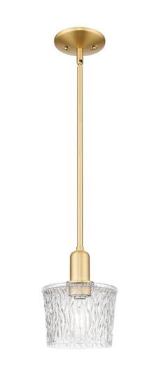 Arcadia One Light Mini Pendant in Satin Gold (405|7161SSGG402)