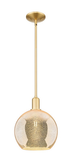 Arcadia One Light Mini Pendant in Satin Gold (405|7161SSGG12810)
