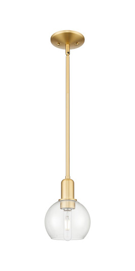 Arcadia One Light Mini Pendant in Satin Gold (405|7161SSGG1226)