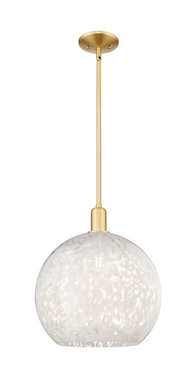 Arcadia One Light Mini Pendant in Satin Gold (405|7161SSGG121614WM)